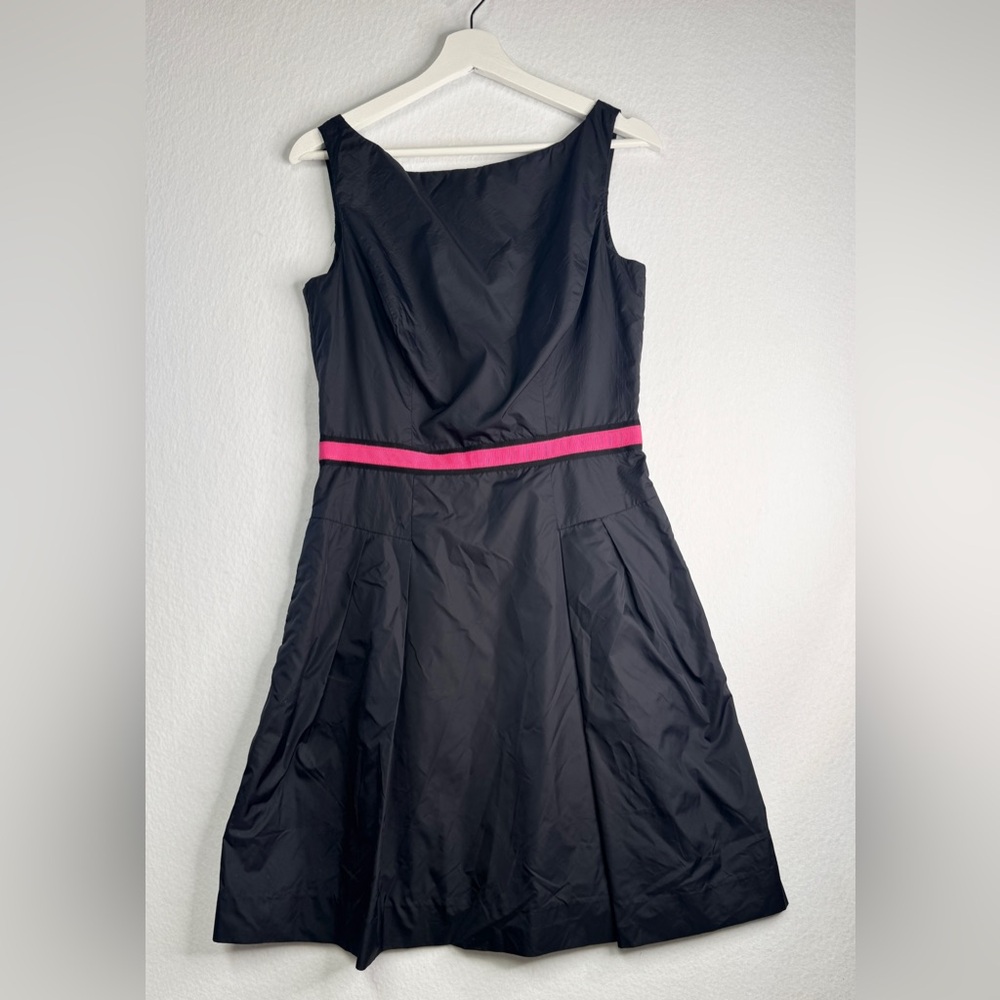 Milly NWT Black Claire Tech Dress, Size 10